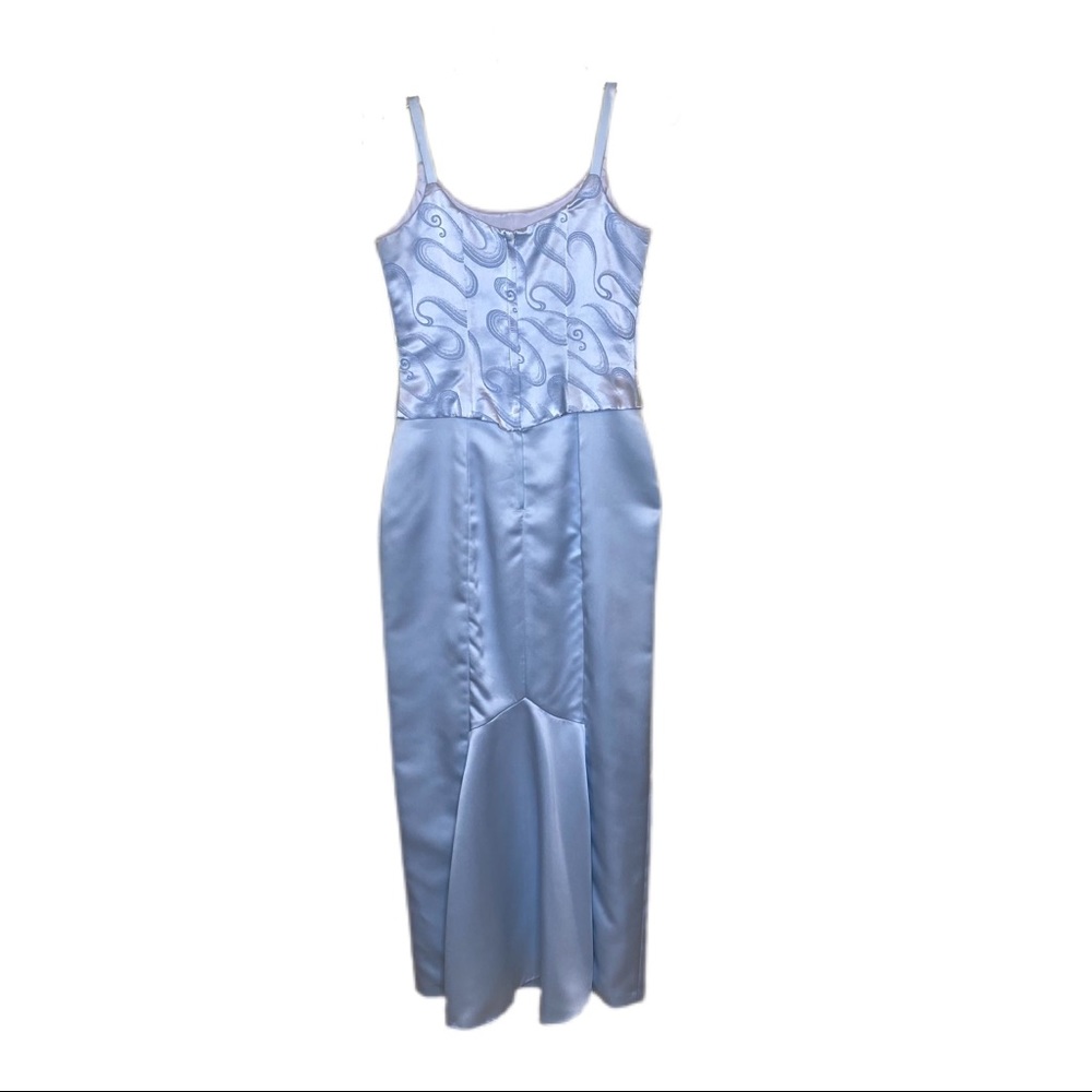 Jessica McClintock Blue Evening/Prom Dress - Picture 7 of 8